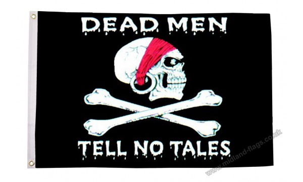 Dead Men Tell No Tells Flag